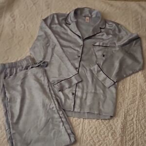 Victoria's Secret Blue Pajama Set Soft and Relaxed